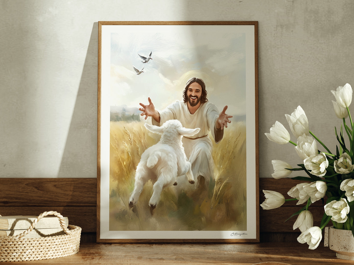 Rejoice with Me #2 | Signed Handmade Art Print