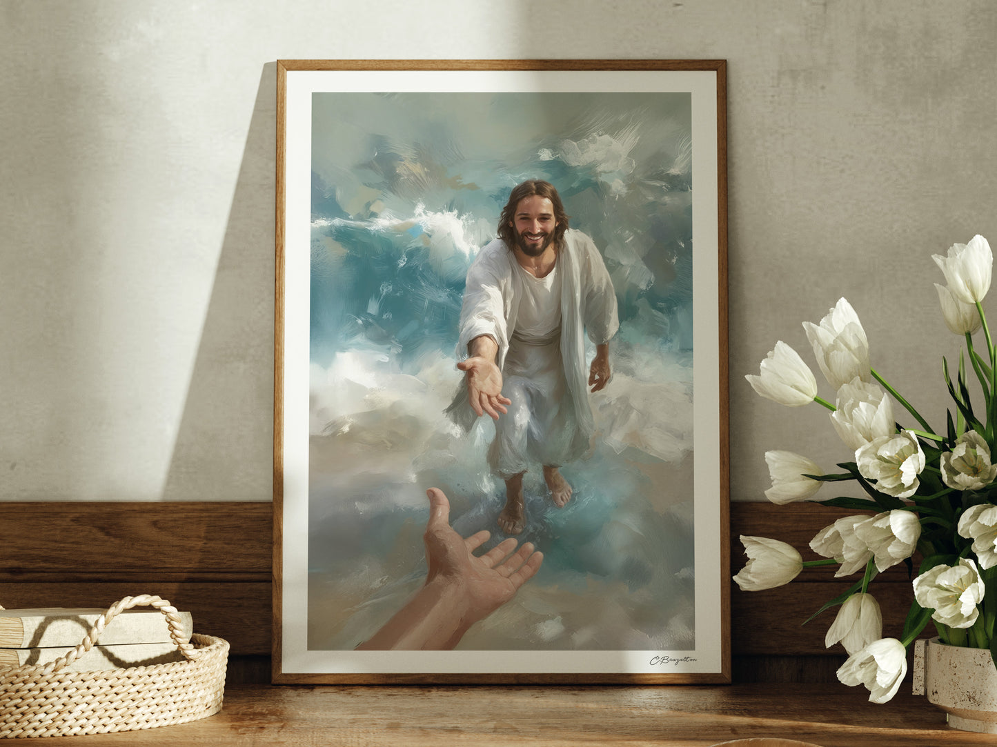 Save Me | Signed Handmade Art Print