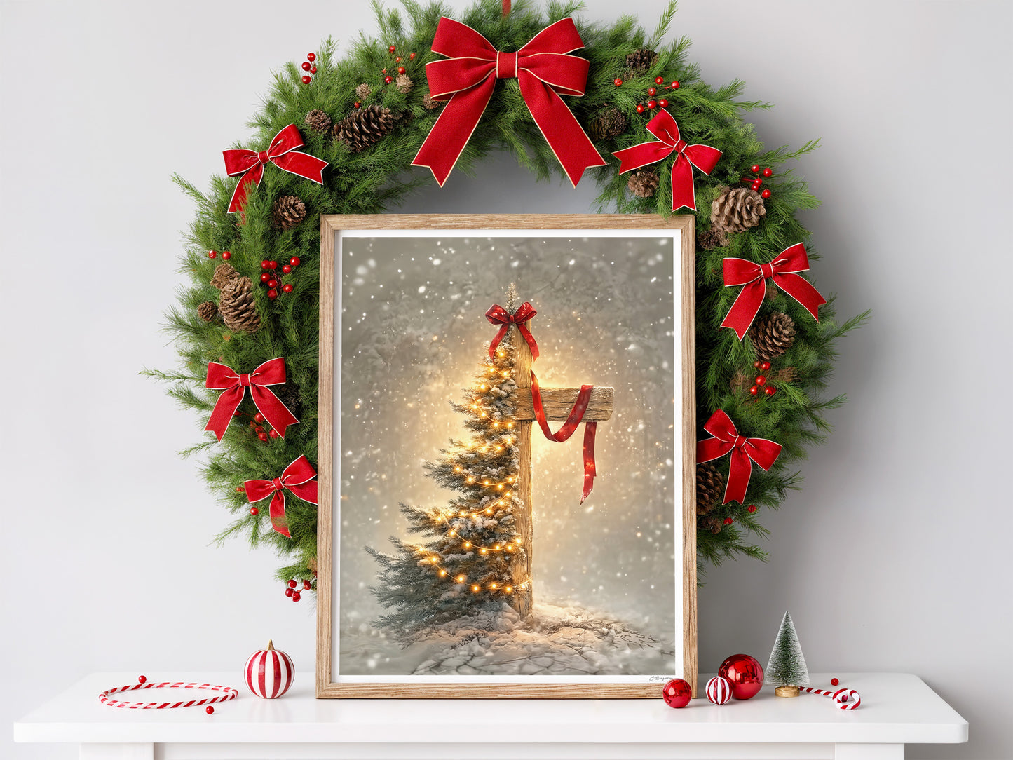 Reason for the Season #2 - No Text | Signed Handmade Art Print