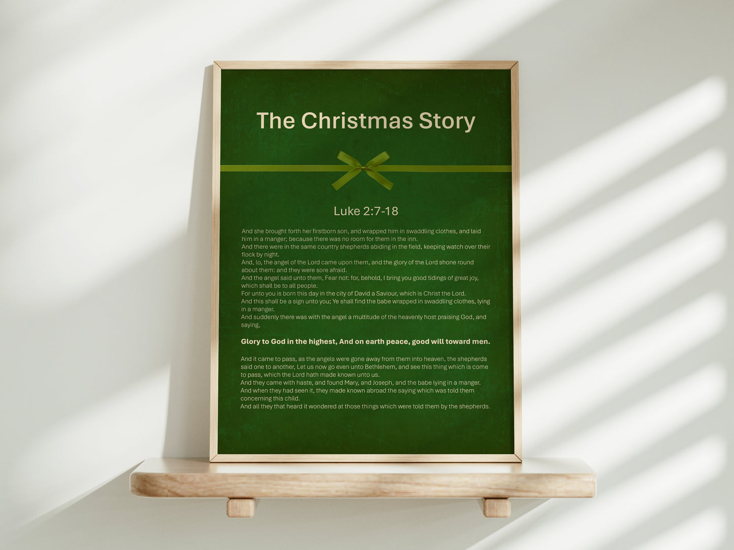 The Christmas Story | Fine Art Print
