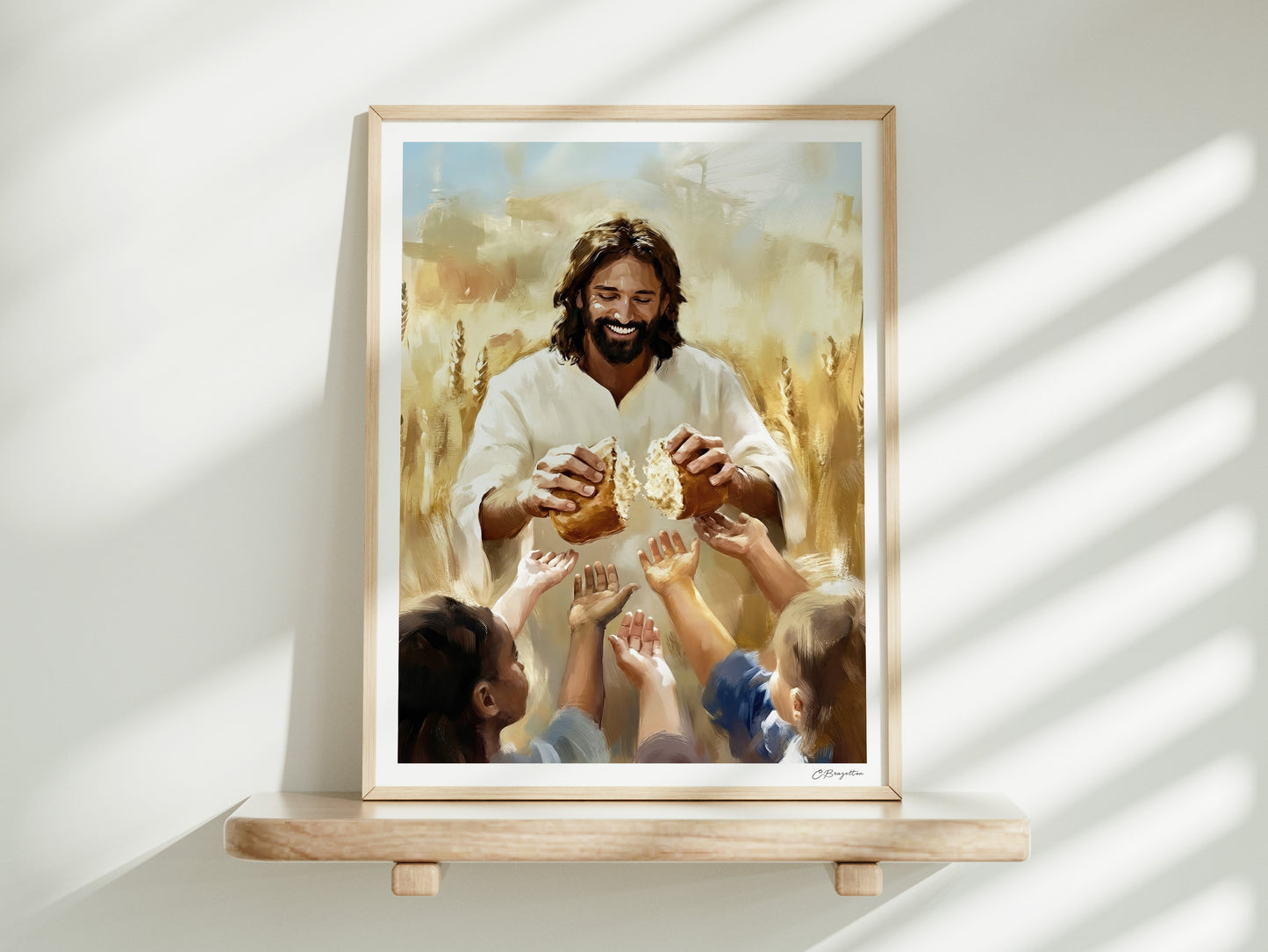 Daily Bread | Signed Handmade Art Print