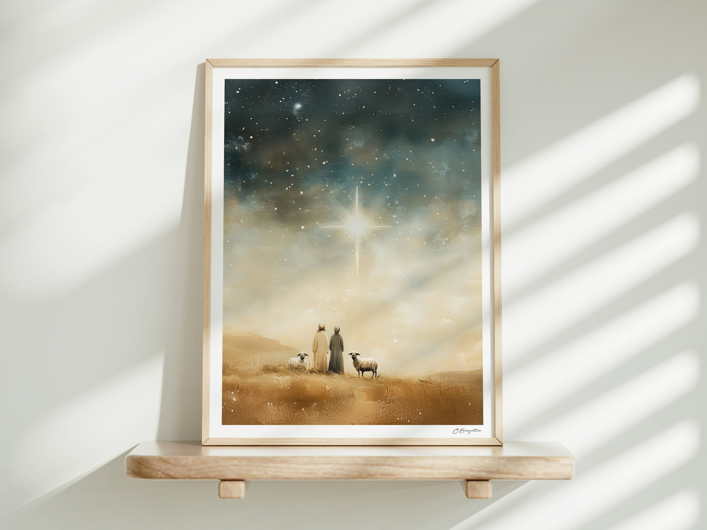 Follow the Light | Signed Handmade Art Print