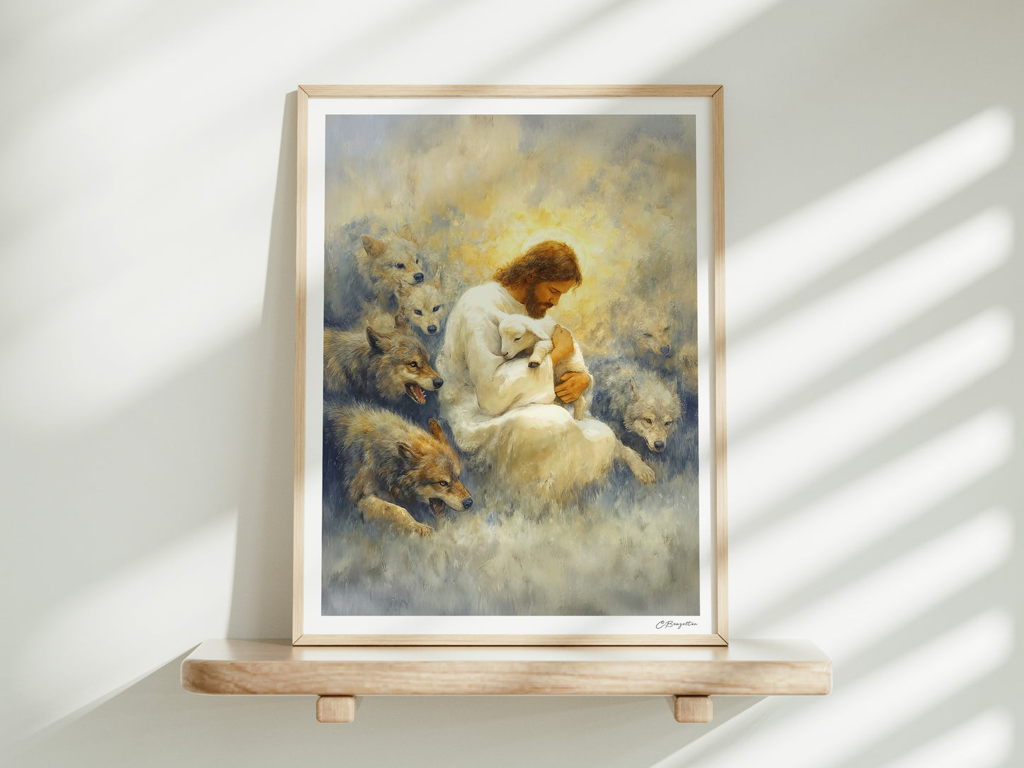 He Rescued Me #2 | Signed Handmade Art Print