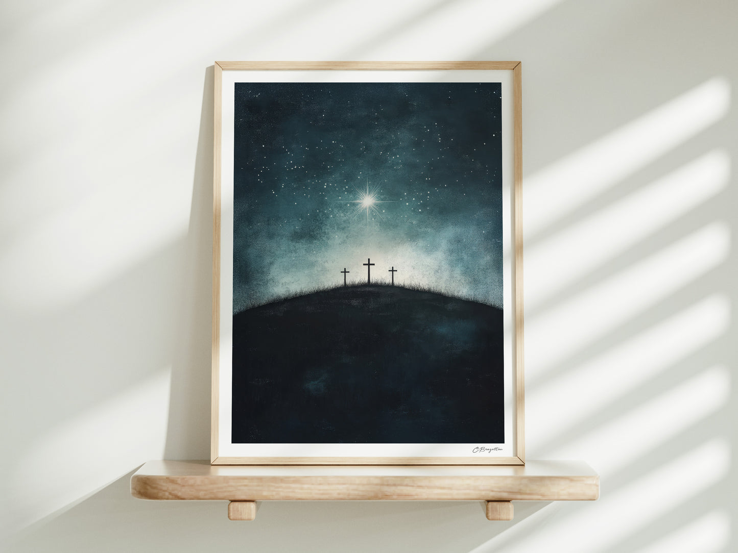 Heaven Came Down | Signed Handmade Art Print