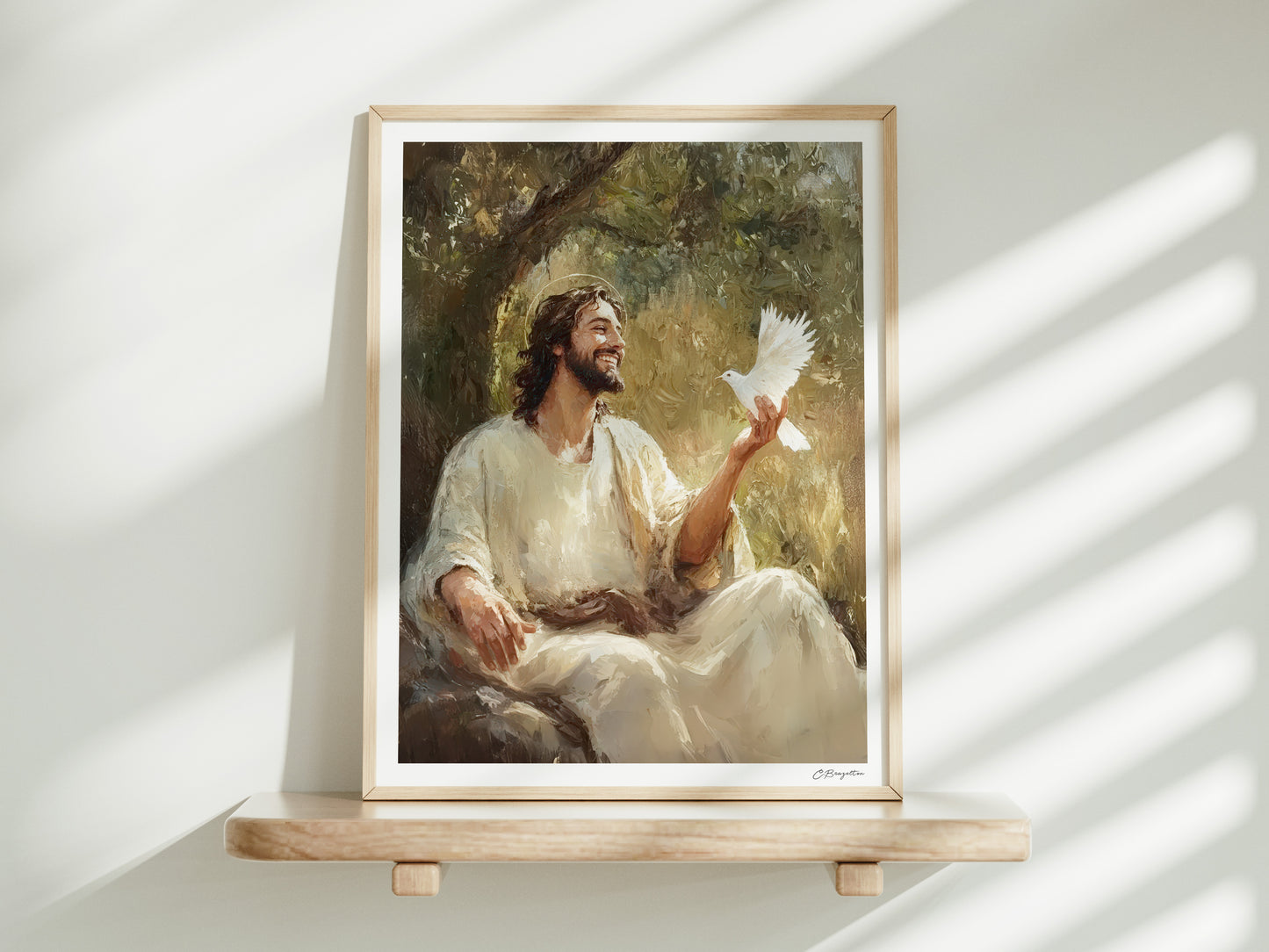 Peace in Christ | Signed Handmade Art Print