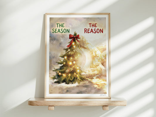 Reason for the Season #3 | Signed Handmade Art Print