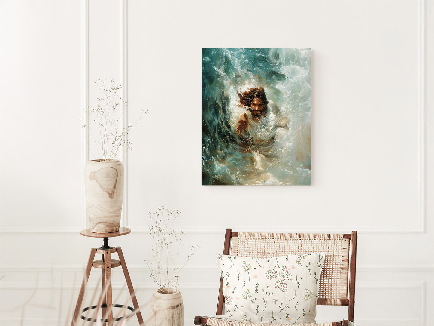 Jesus Saves | Canvas Artwork