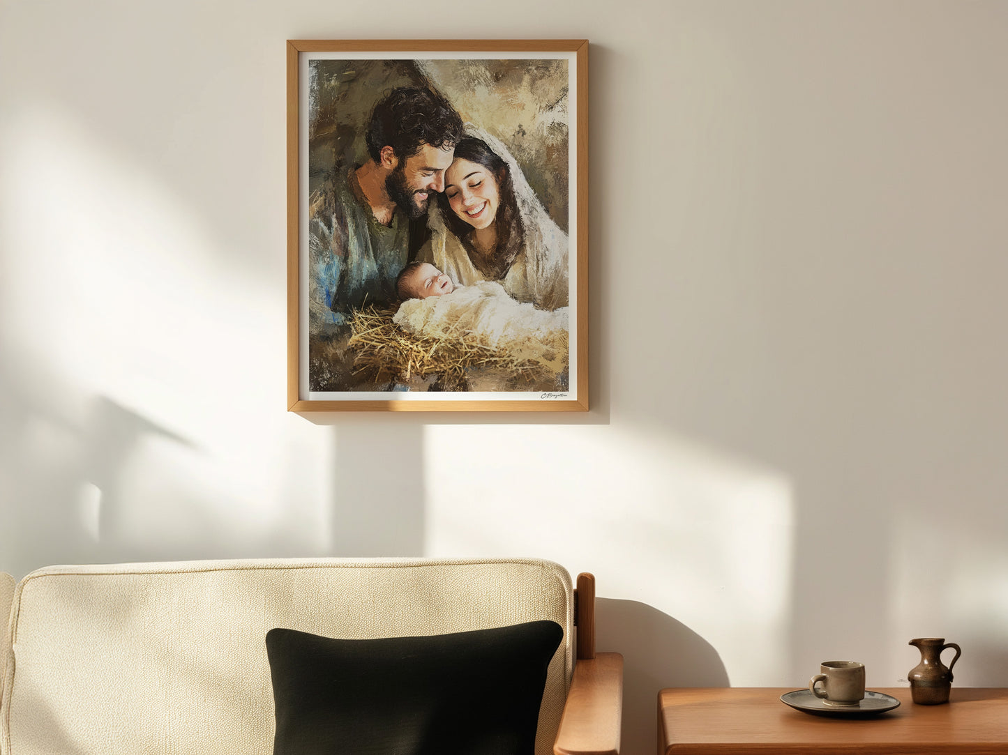 Holy Family | Signed Handmade Art Print