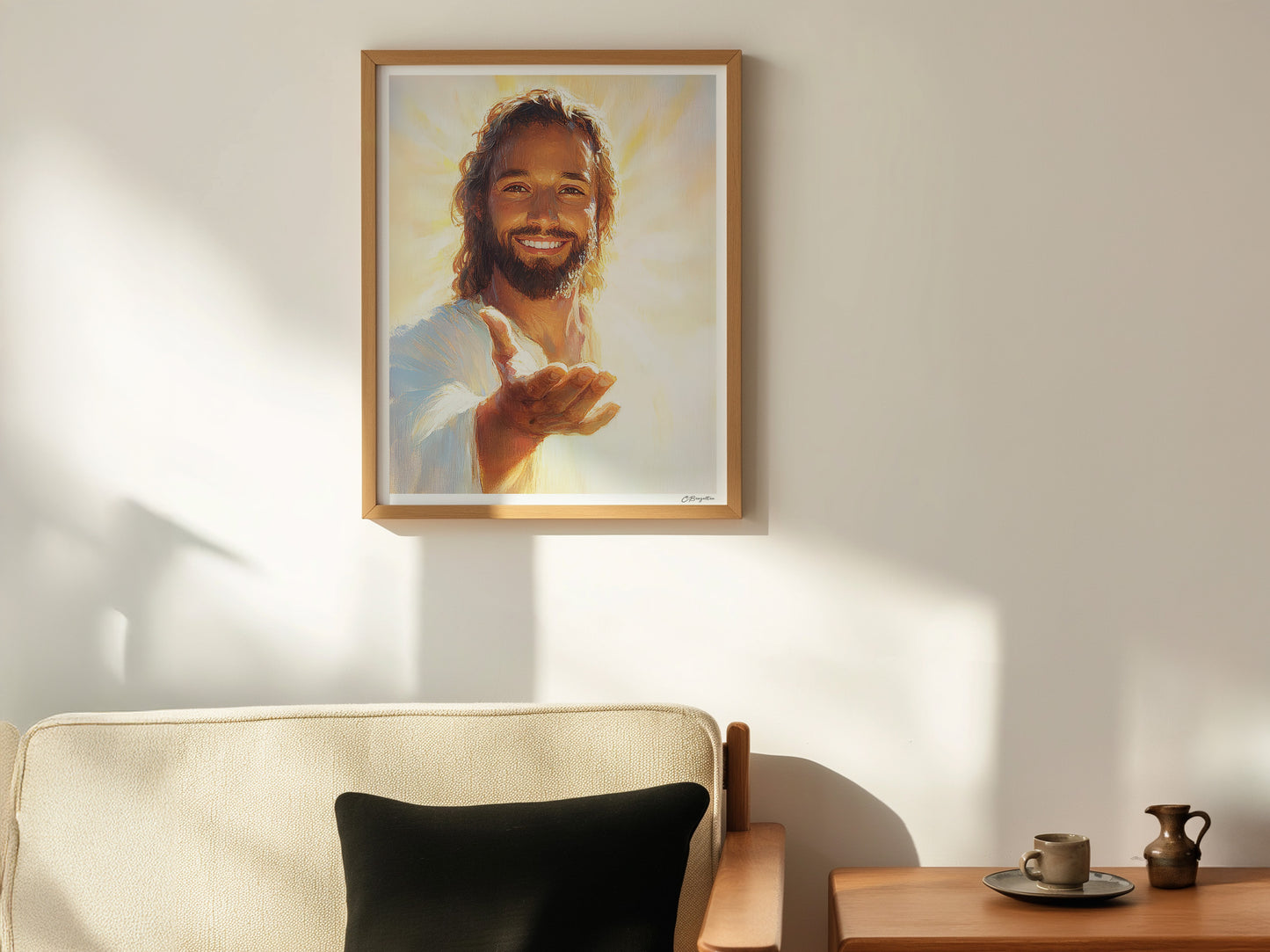 Look Unto Christ #3 | Signed Handmade Art Print