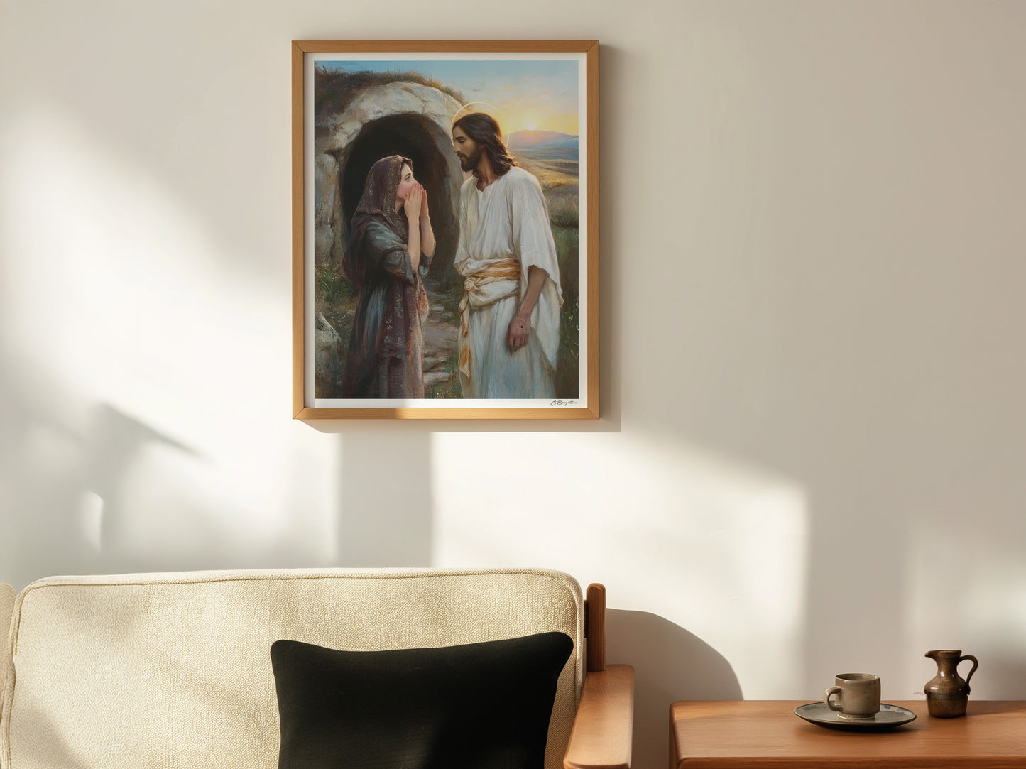 My Redeemer Lives | Signed Handmade Art Print