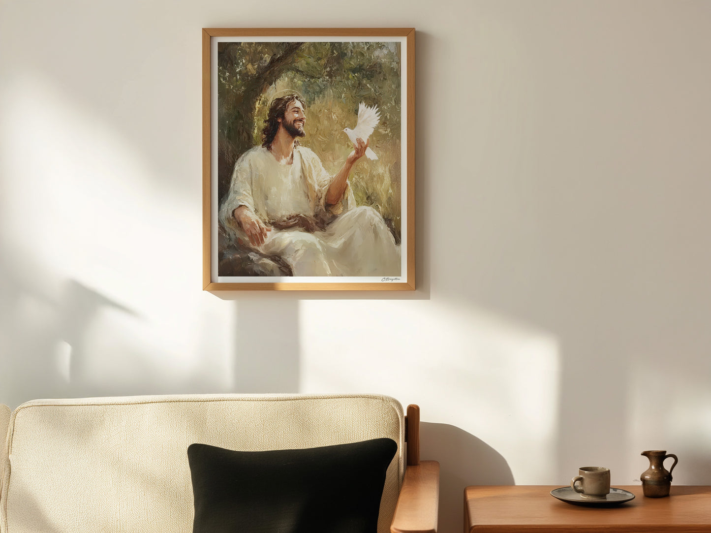 Peace in Christ | Signed Handmade Art Print