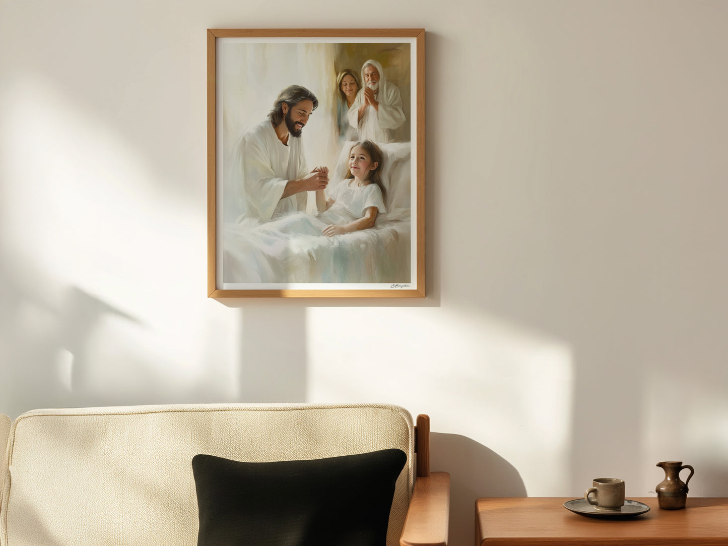 Resurrection and Life | Signed Handmade Art Print