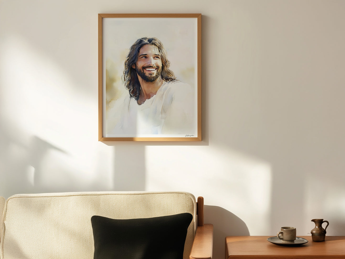 Savior's Blessing #2 | Signed Handmade Art Print