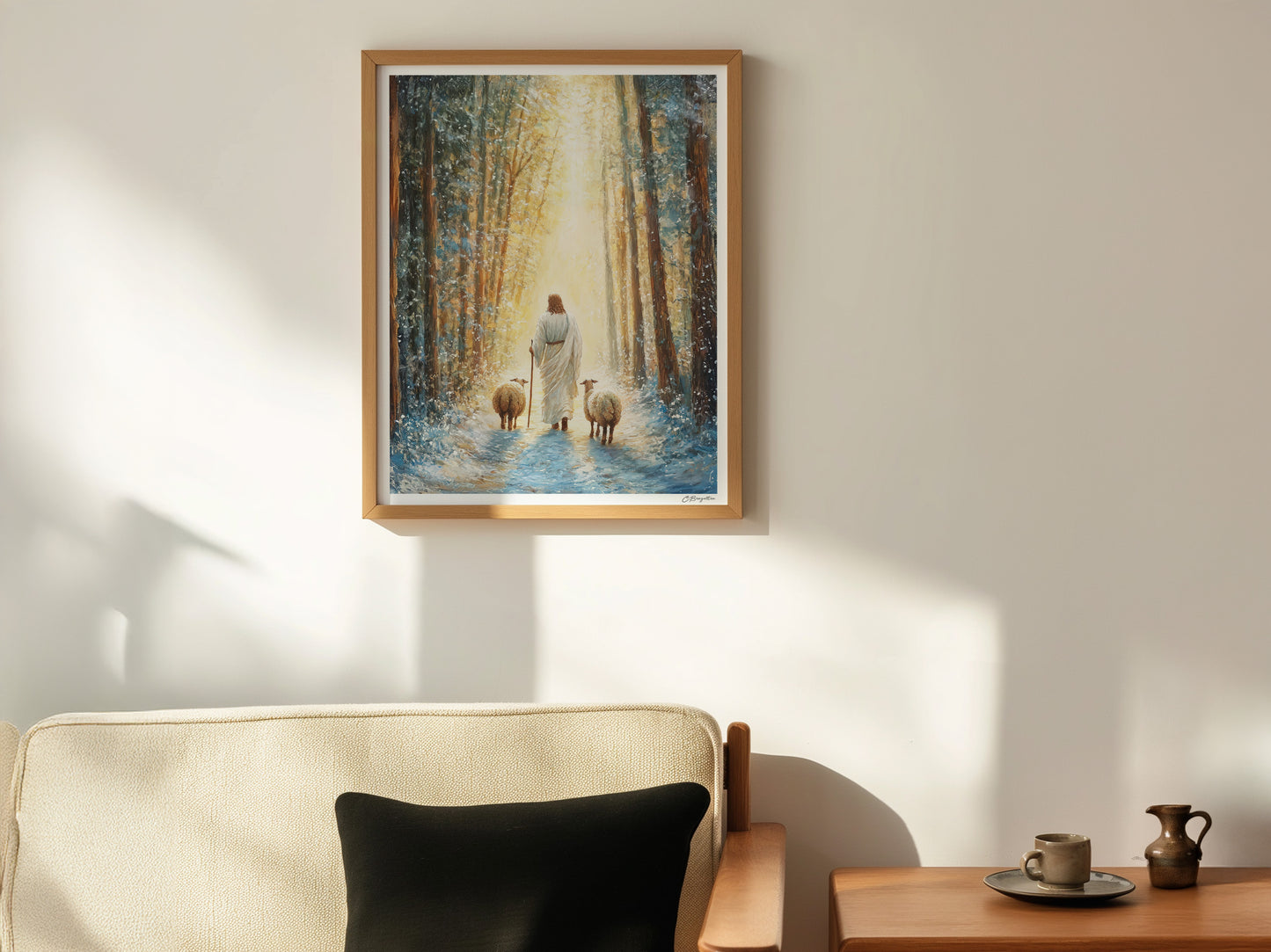 Shepherd's Light | Signed Handmade Art Print