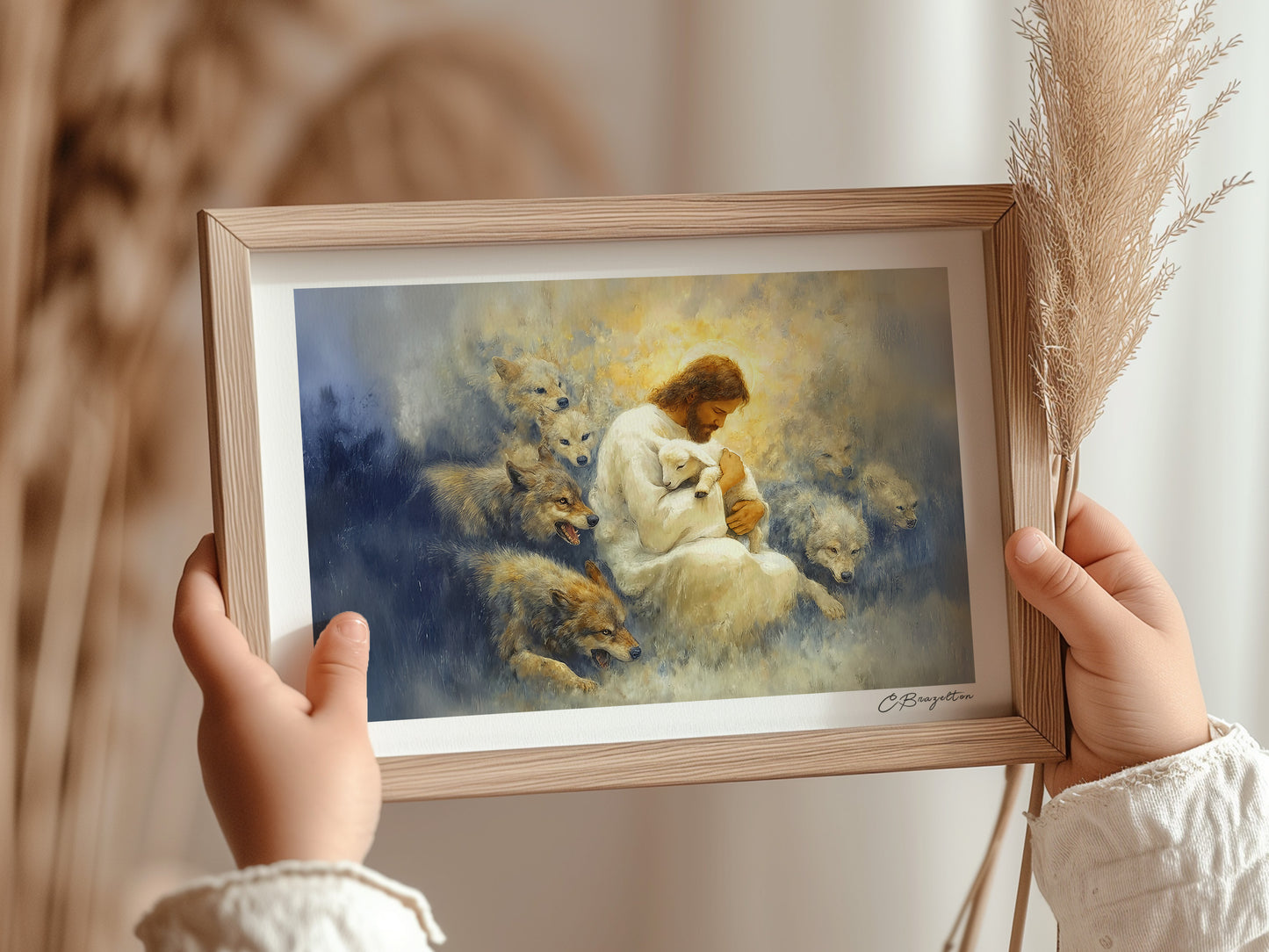 He Rescued Me #2 | Signed Handmade Art Print