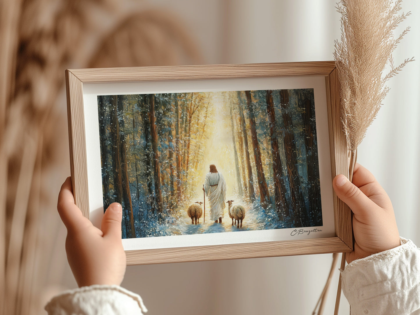 Shepherd's Light | Signed Handmade Art Print