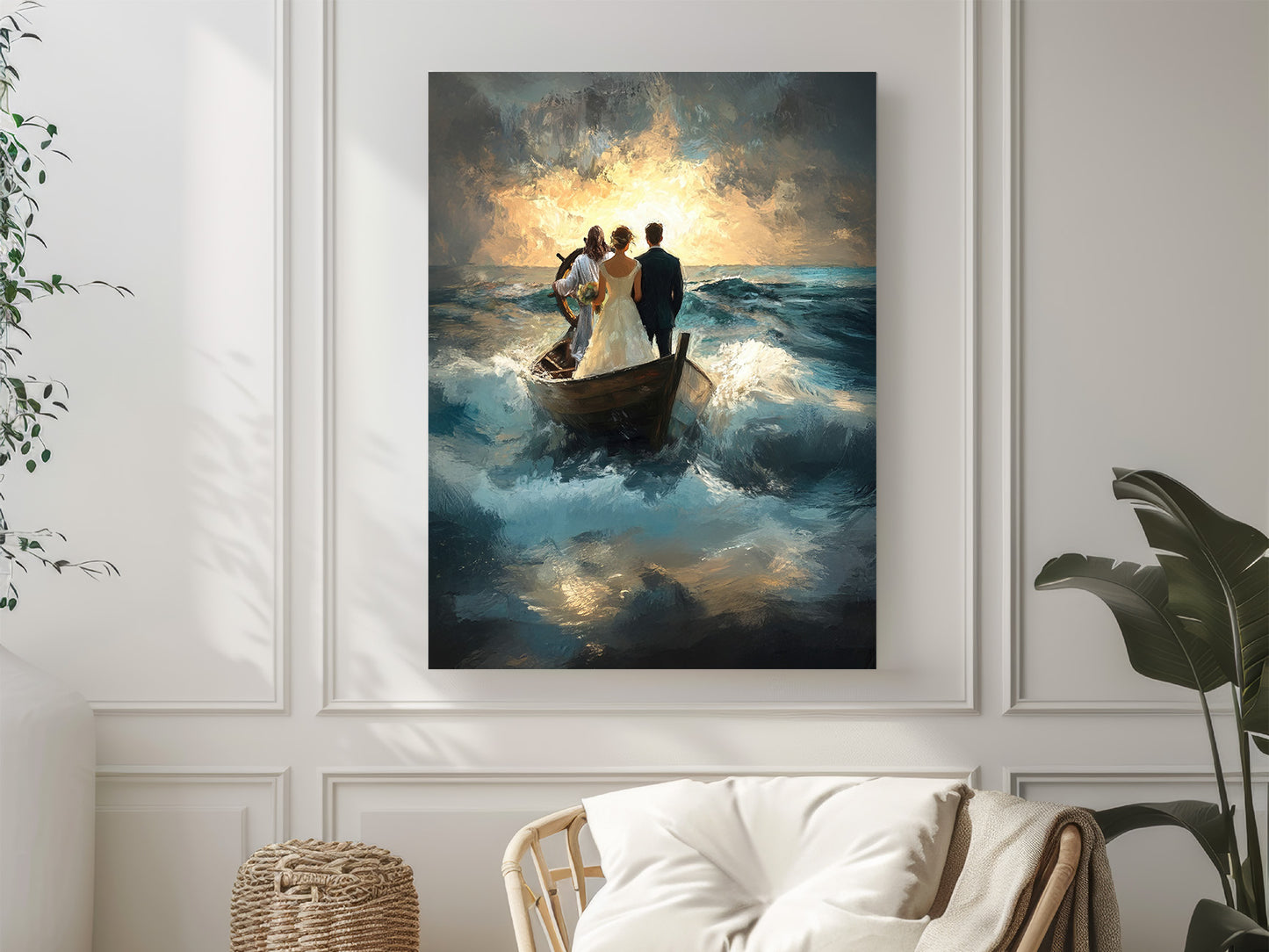 Guided by Him | Canvas Artwork