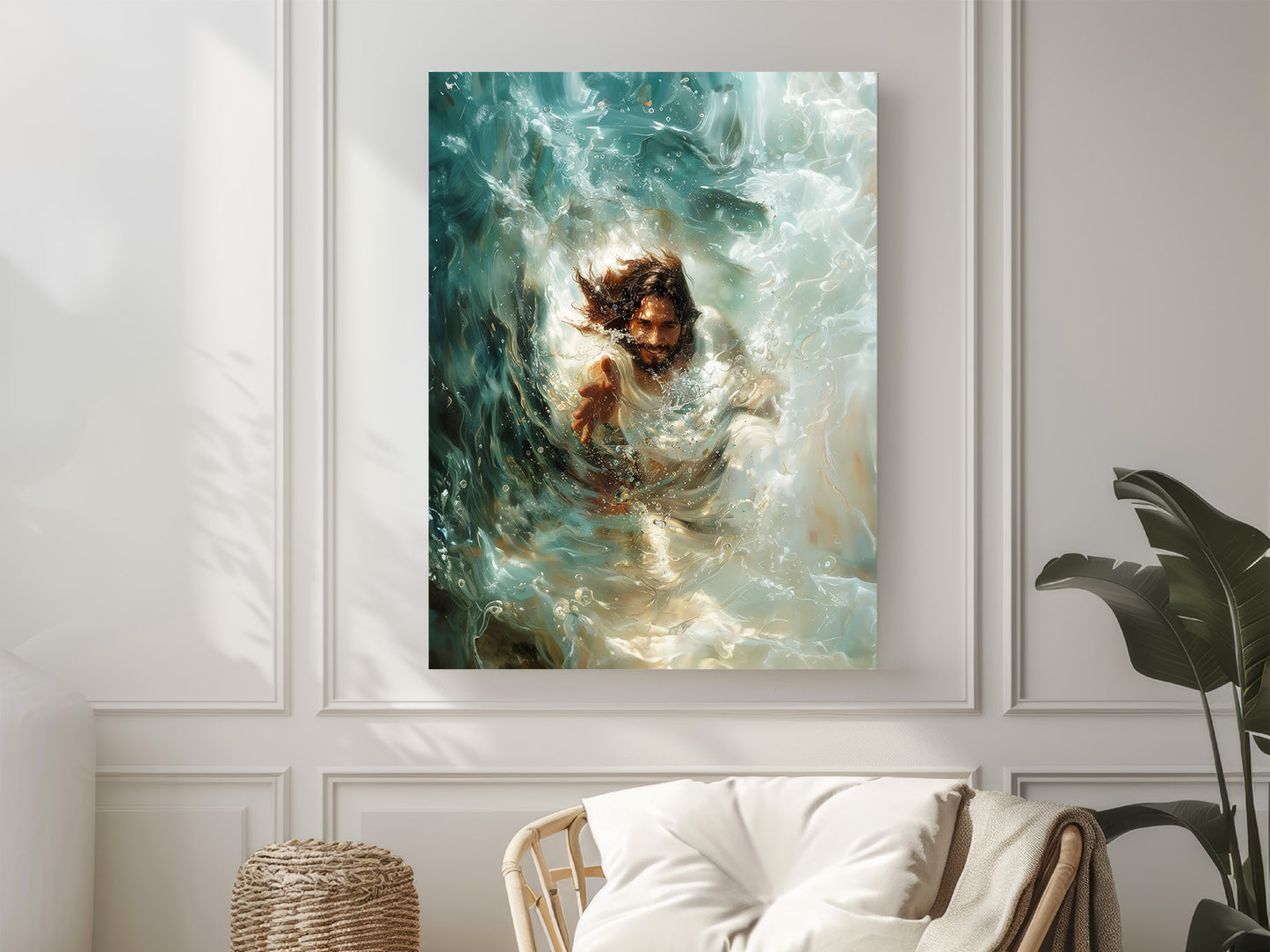 Jesus Saves | Canvas Artwork