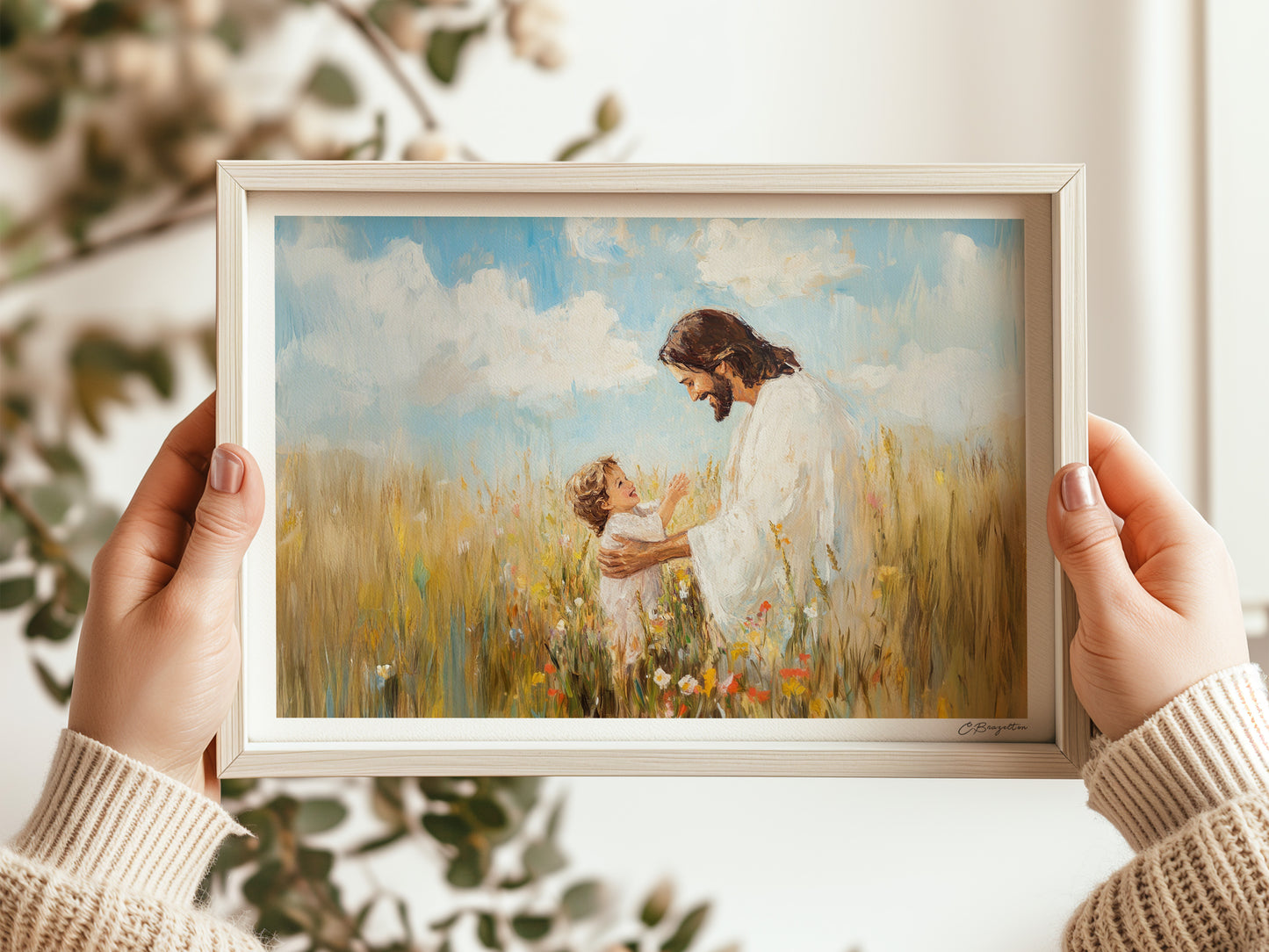 Childlike Faith | Signed Handmade Art Print