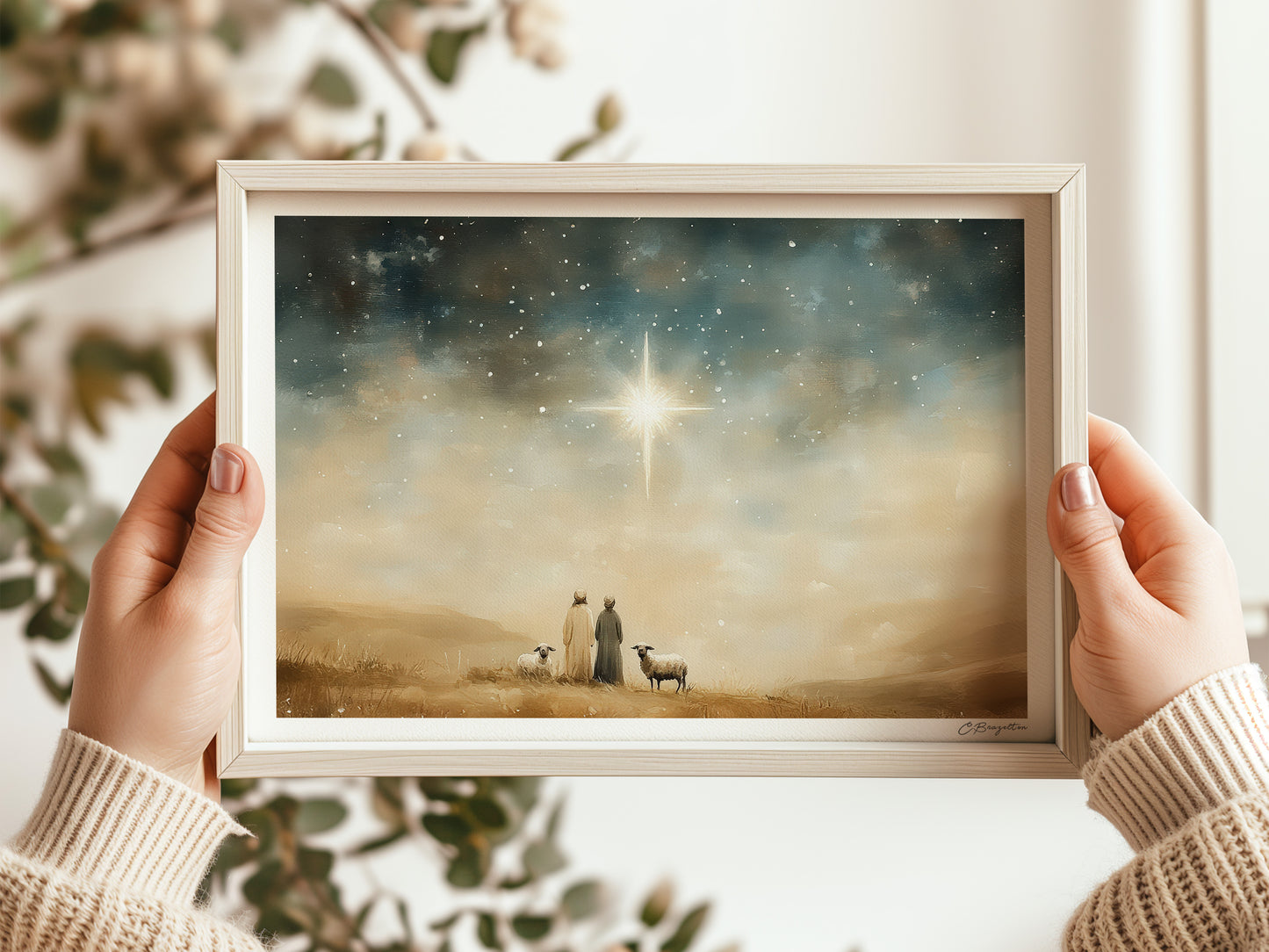 Follow the Light | Signed Handmade Art Print