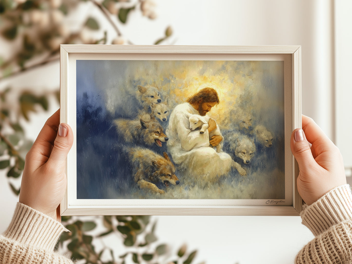 He Rescued Me #2 | Signed Handmade Art Print