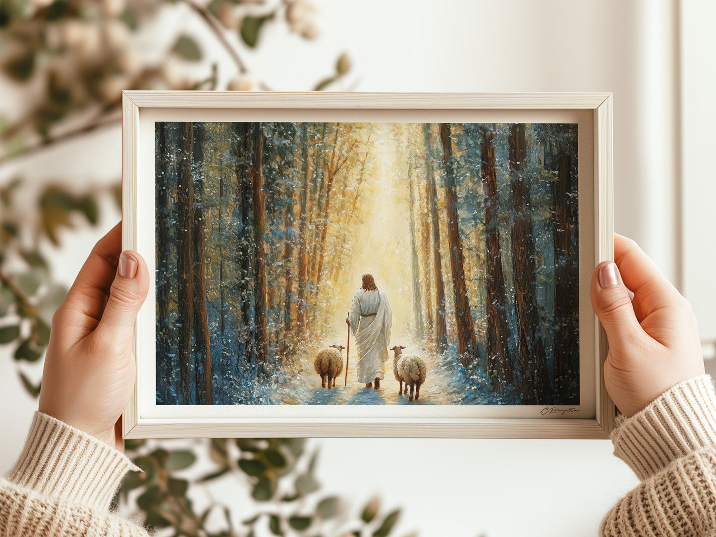 Shepherd's Light | Signed Handmade Art Print