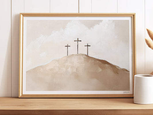 Calvary | Signed Handmade Art Print