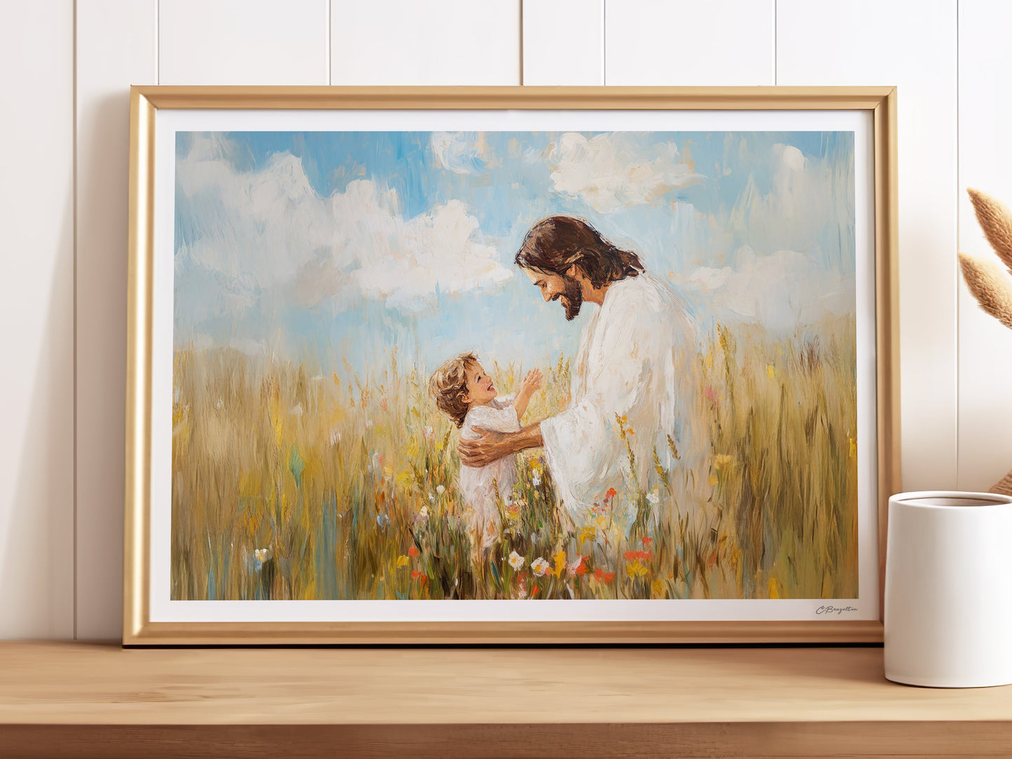 Childlike Faith | Signed Handmade Art Print