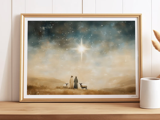 Follow the Light | Signed Handmade Art Print