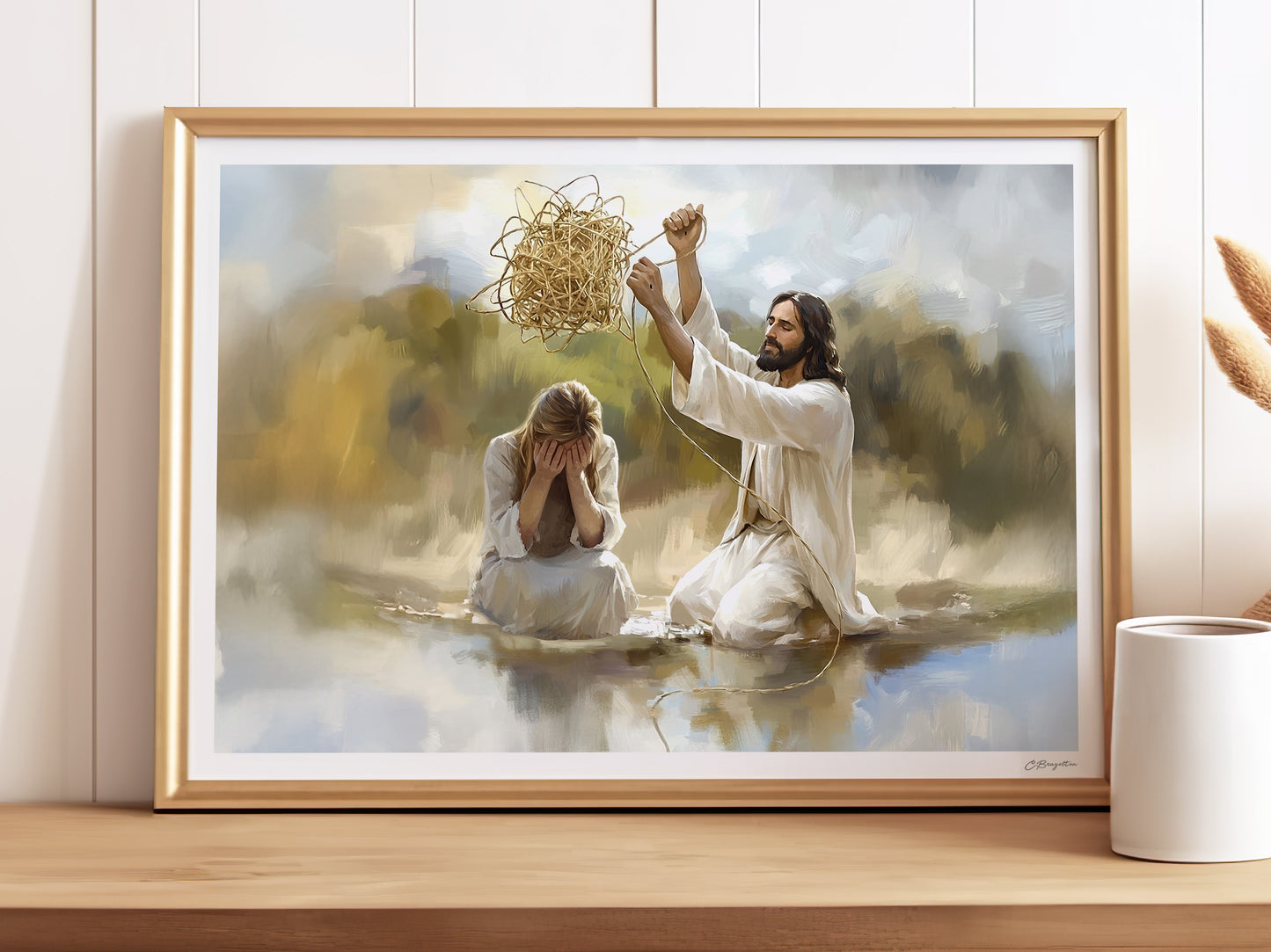 From Chaos to Calm | Signed Handmade Art Print