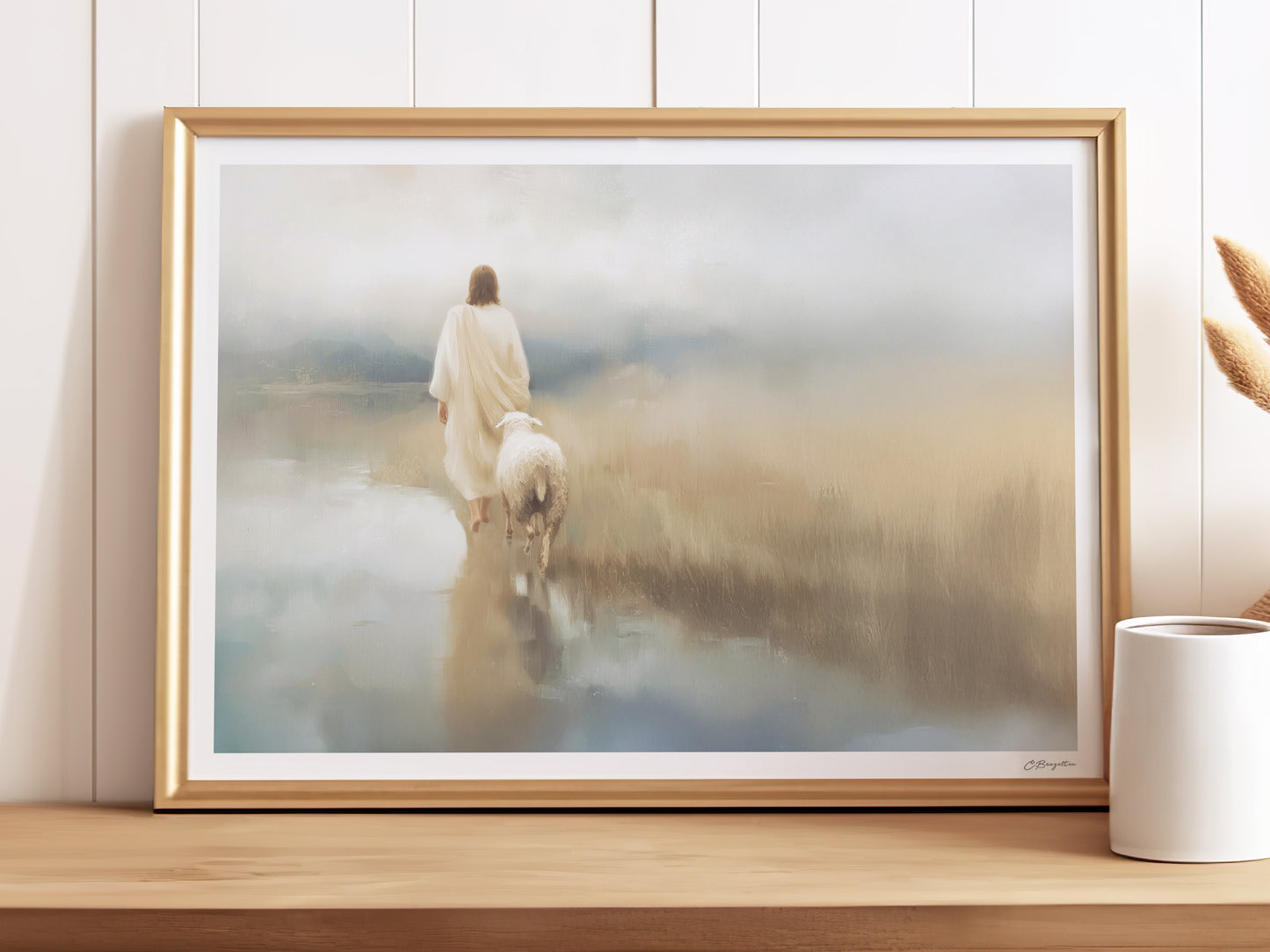 He Leaves the 99 #2 | Signed Handmade Art Print