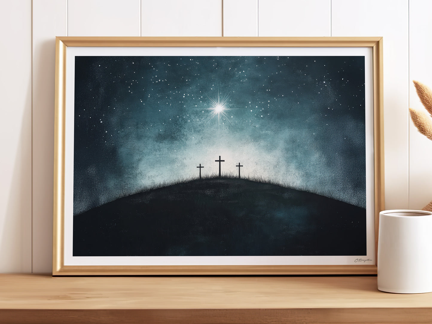 Heaven Came Down | Signed Handmade Art Print