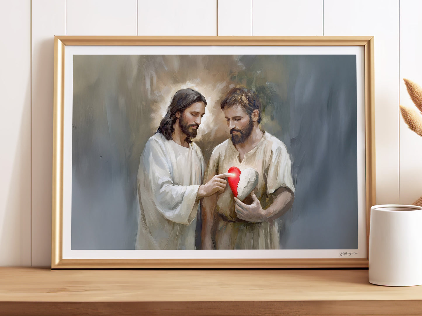 New Heart | Signed Handmade Art Print