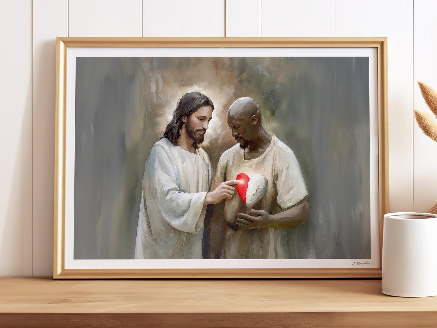 New Heart | Signed Handmade Art Print