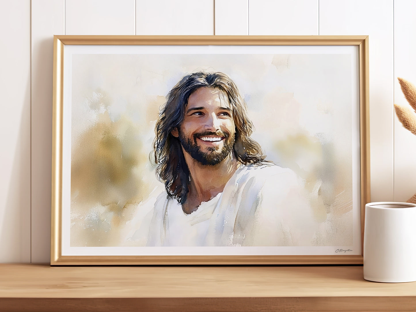 Savior's Blessing #2 | Signed Handmade Art Print