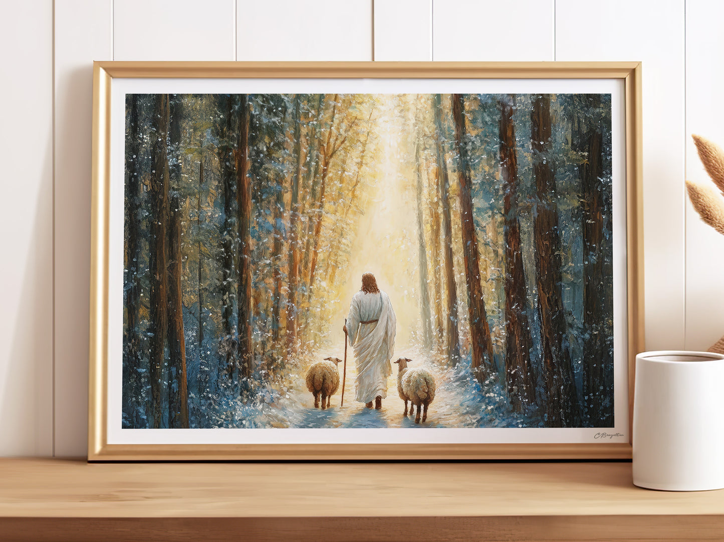 Shepherd's Light | Signed Handmade Art Print