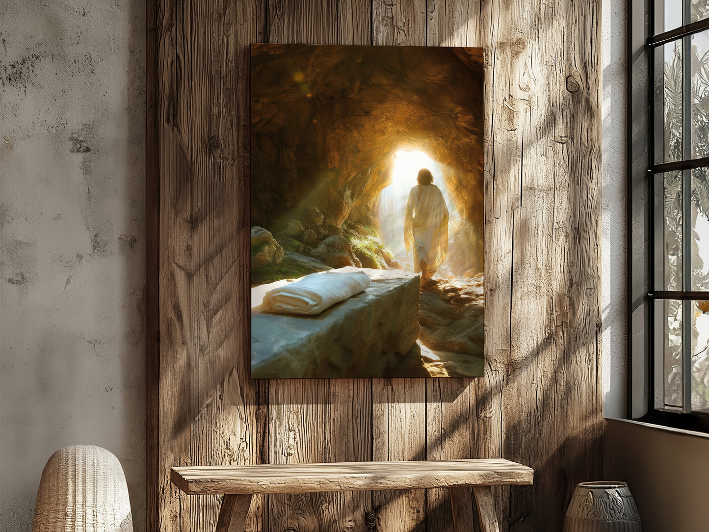 Victory in Jesus - "Coming Back Variant" | Canvas Artwork