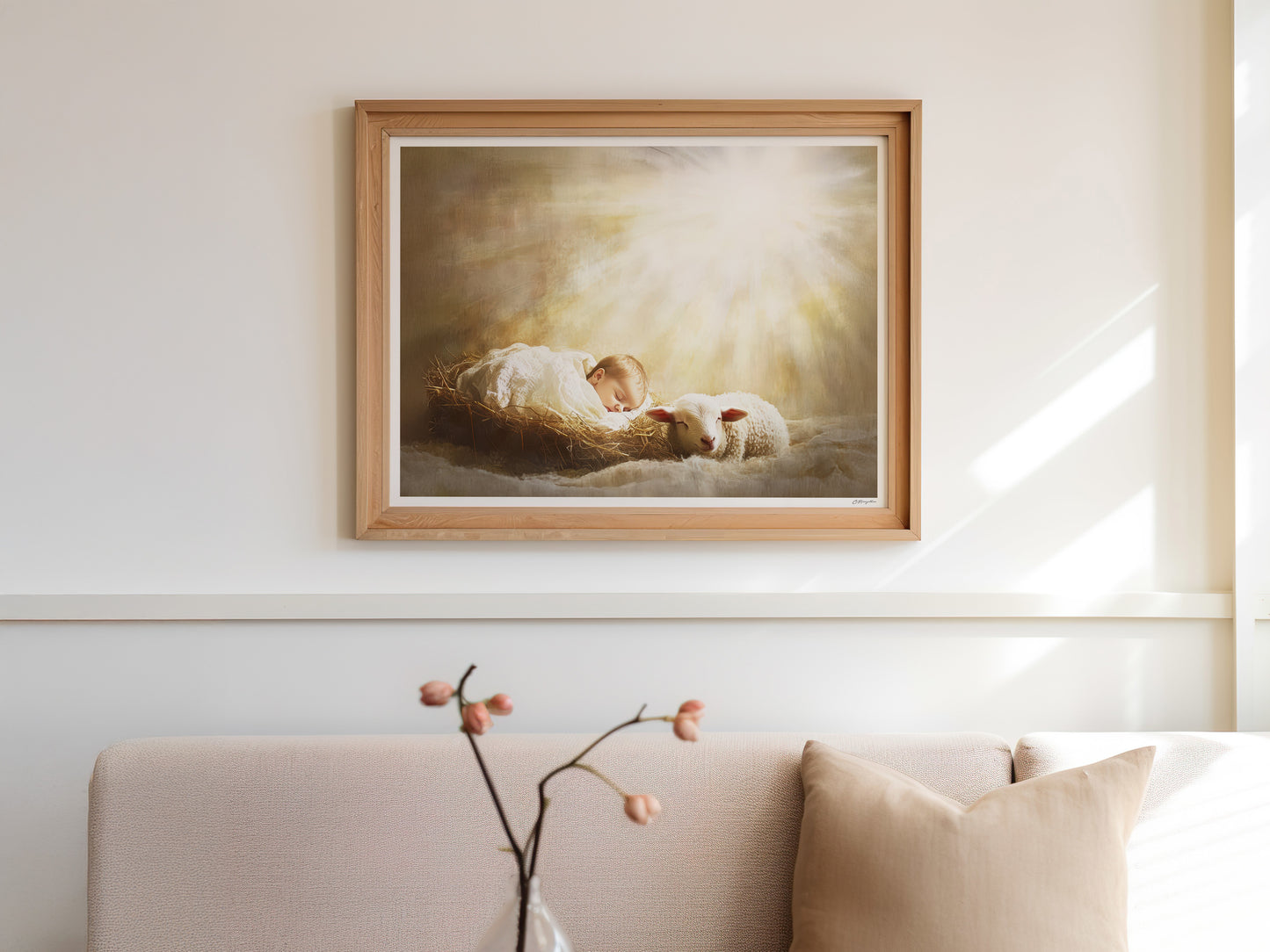 Behold the Lamb | Signed Handmade Art Print