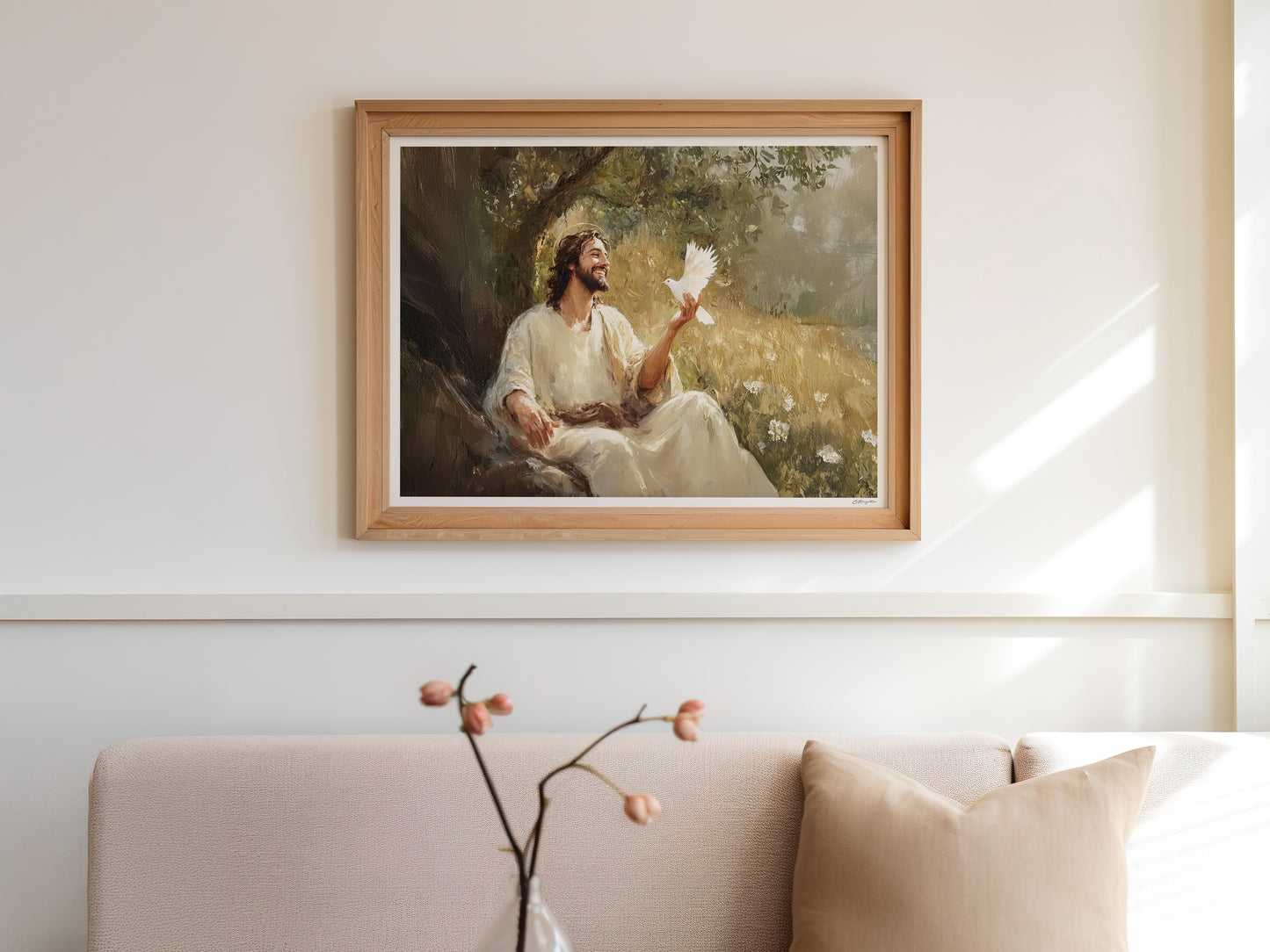 Peace in Christ | Signed Handmade Art Print