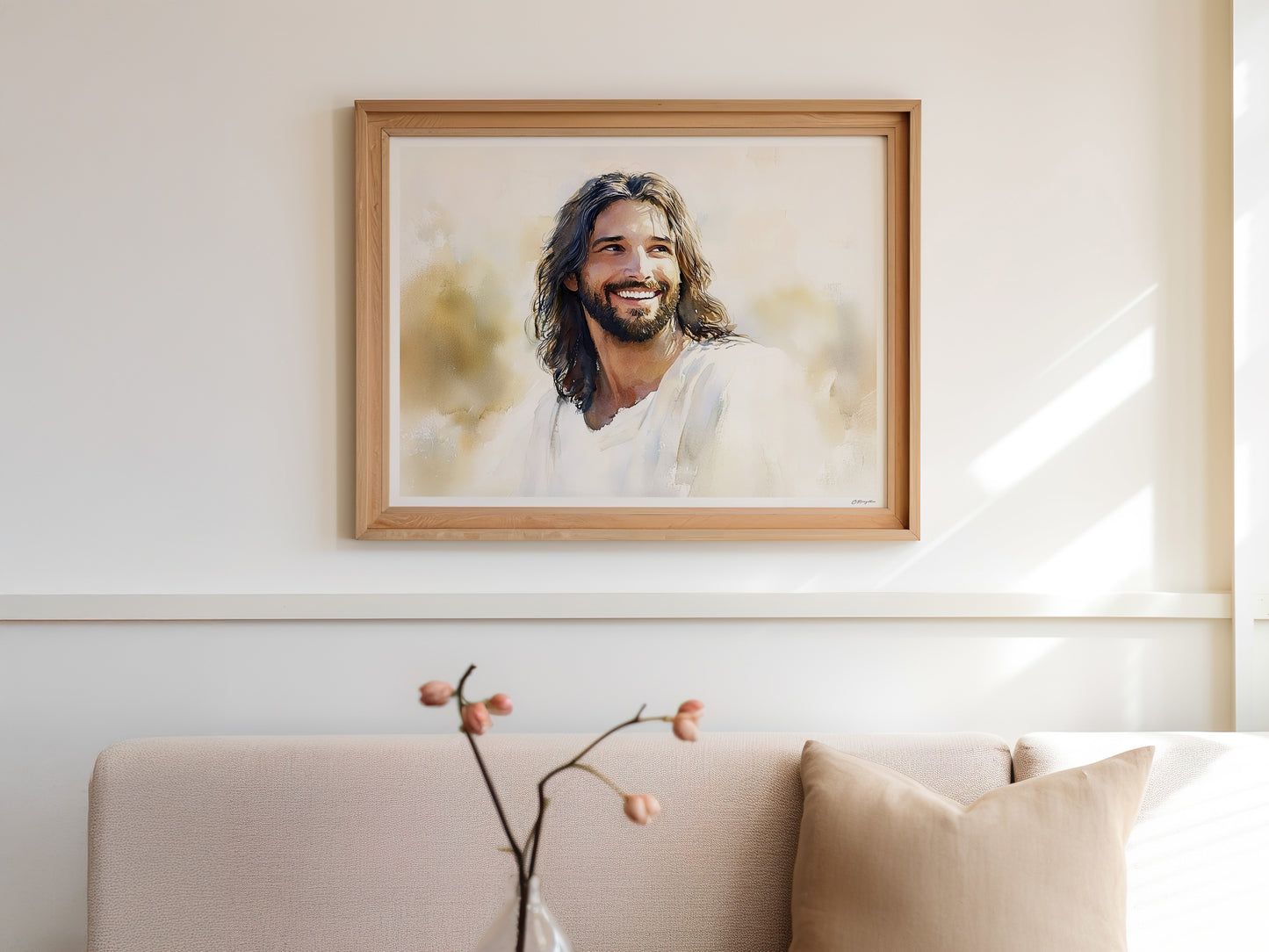 Savior's Blessing #2 | Signed Handmade Art Print