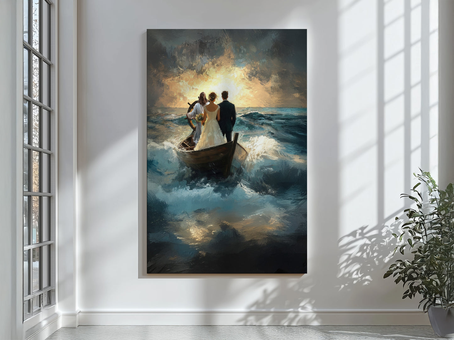 Guided by Him | Canvas Artwork