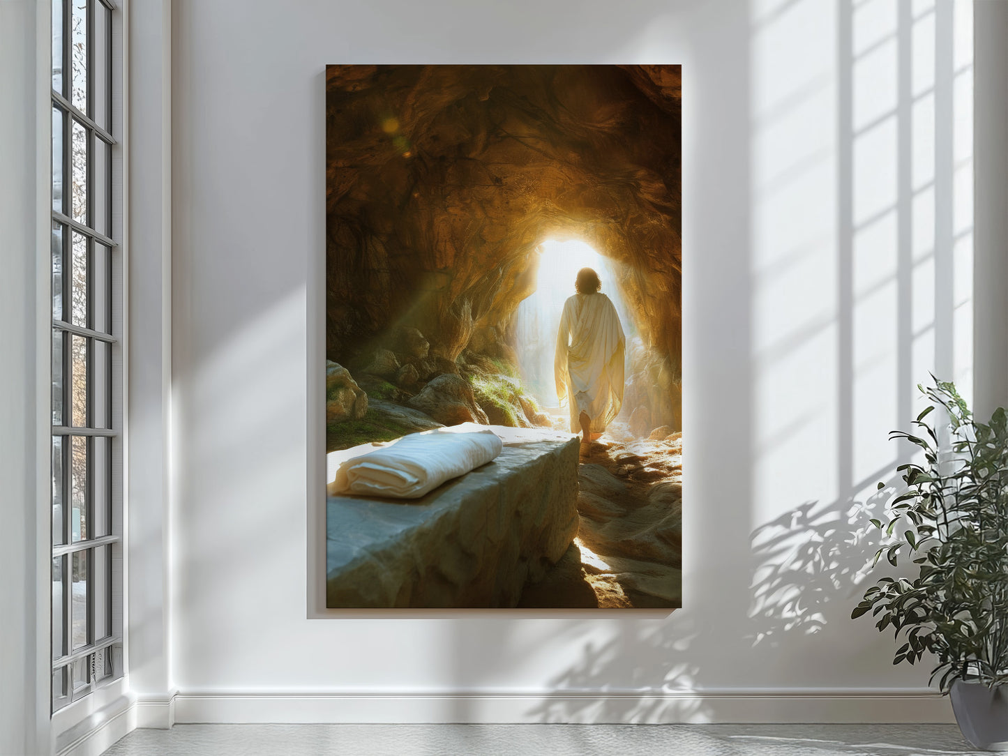 Victory in Jesus - "Coming Back Variant" | Canvas Artwork