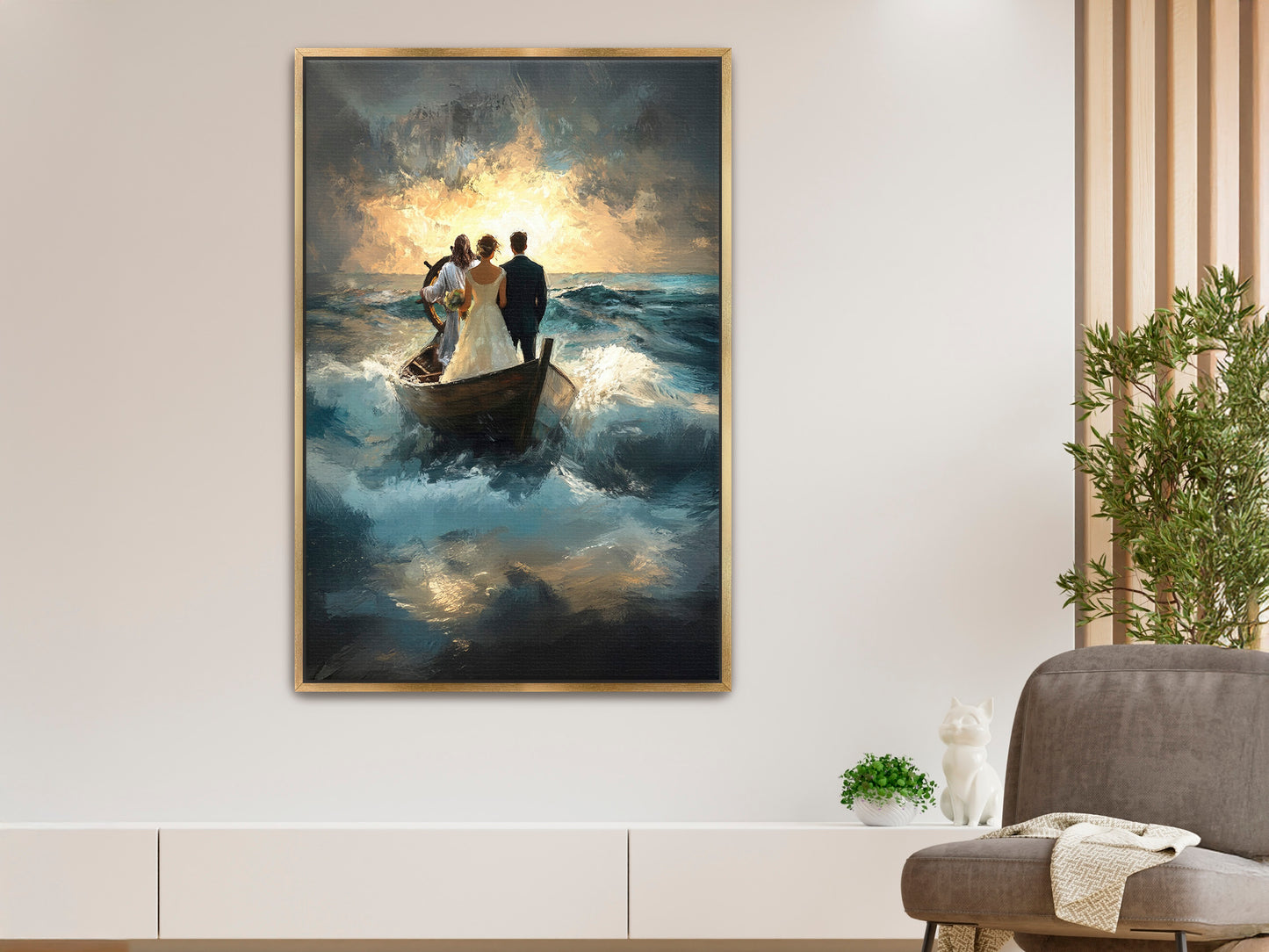 Guided by Him | Canvas Artwork