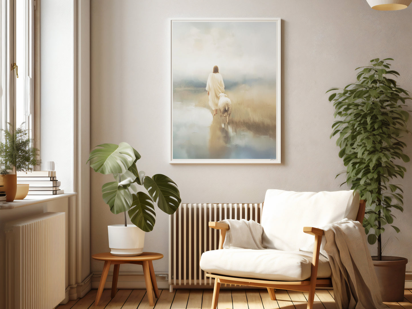 He Leaves the 99 #2 | Signed Handmade Art Print