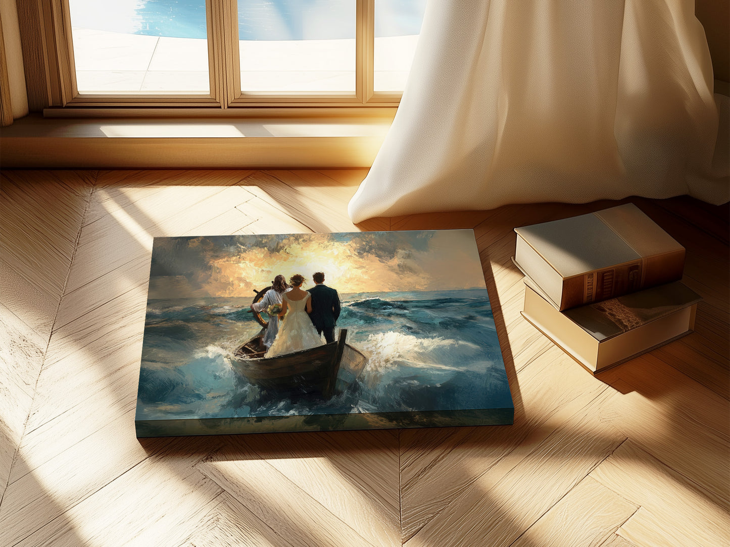 Guided by Him | Canvas Artwork