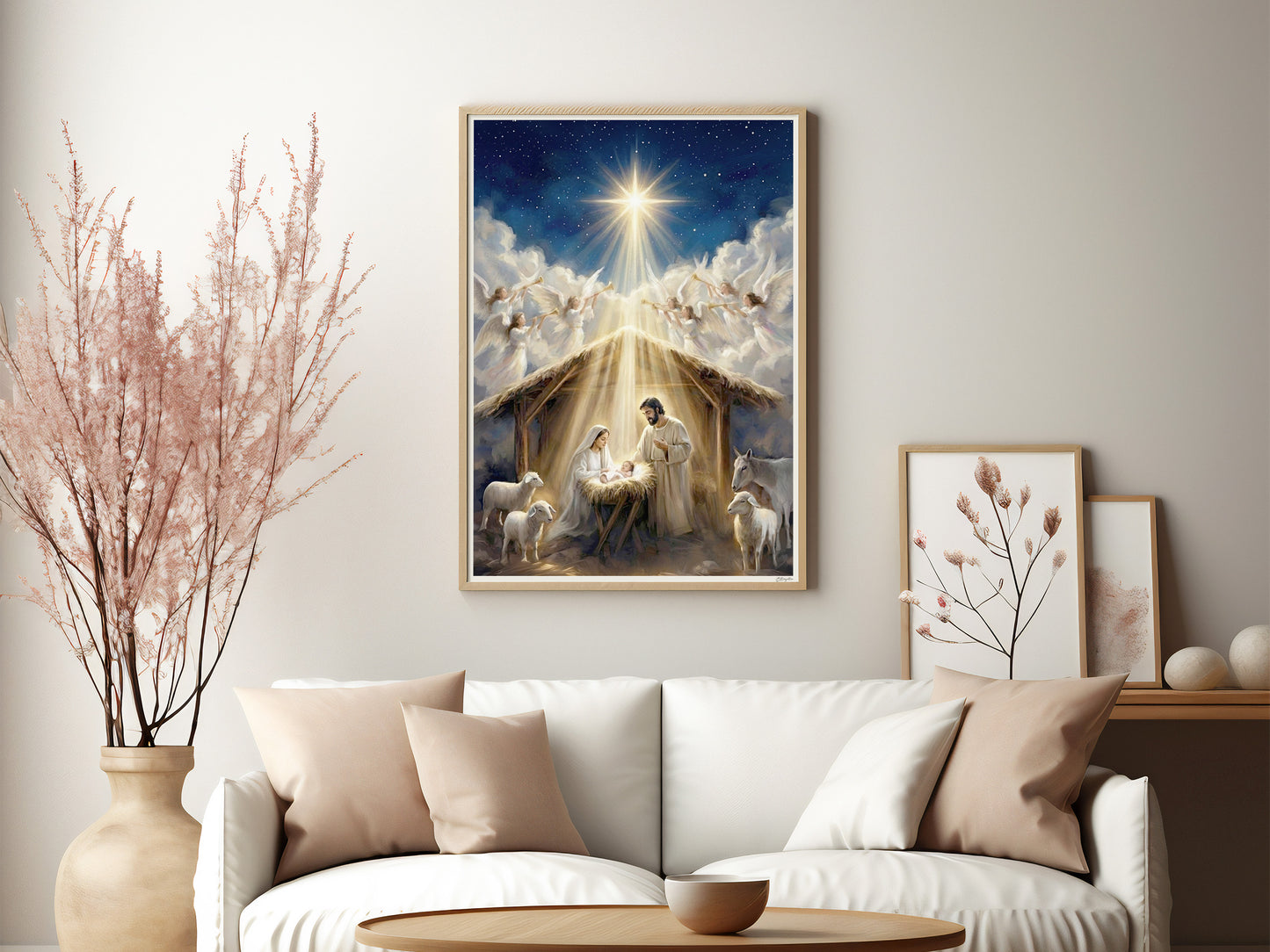 Heaven Came Down #2 | Signed Handmade Art Print