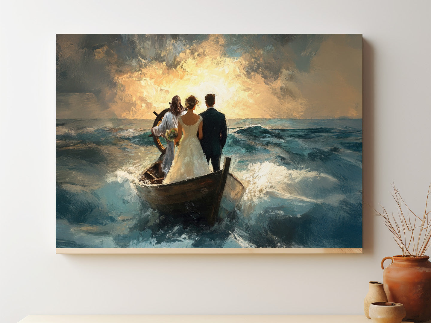 Guided by Him | Canvas Artwork