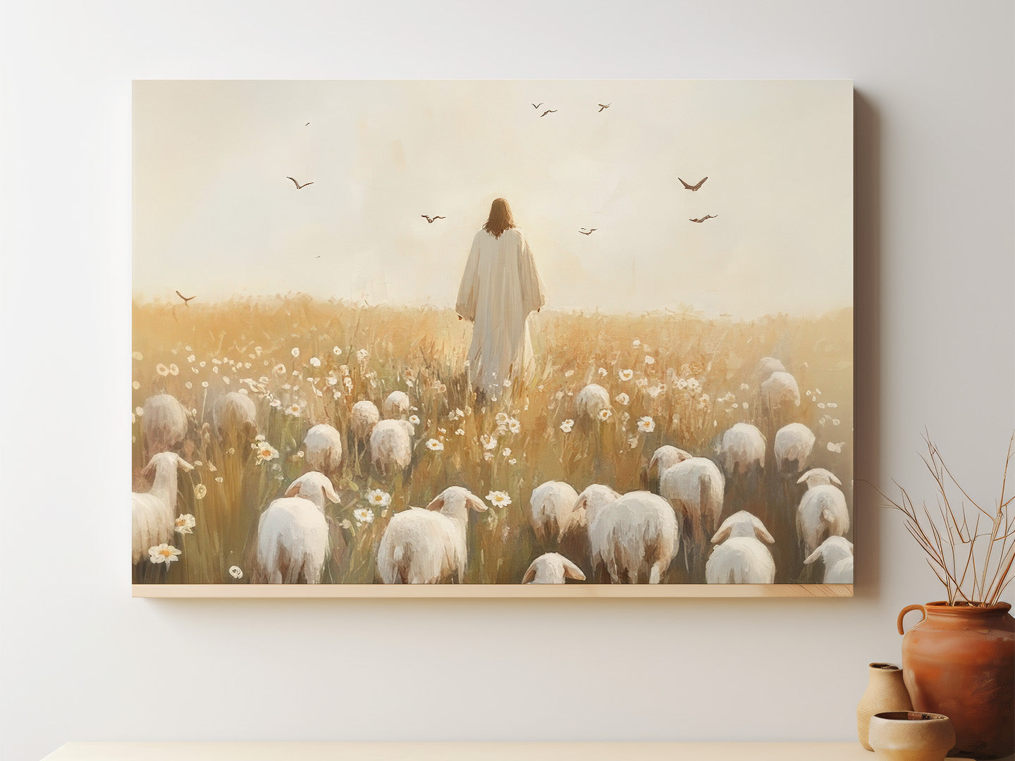 Safe in His Care #3 | Canvas Artwork