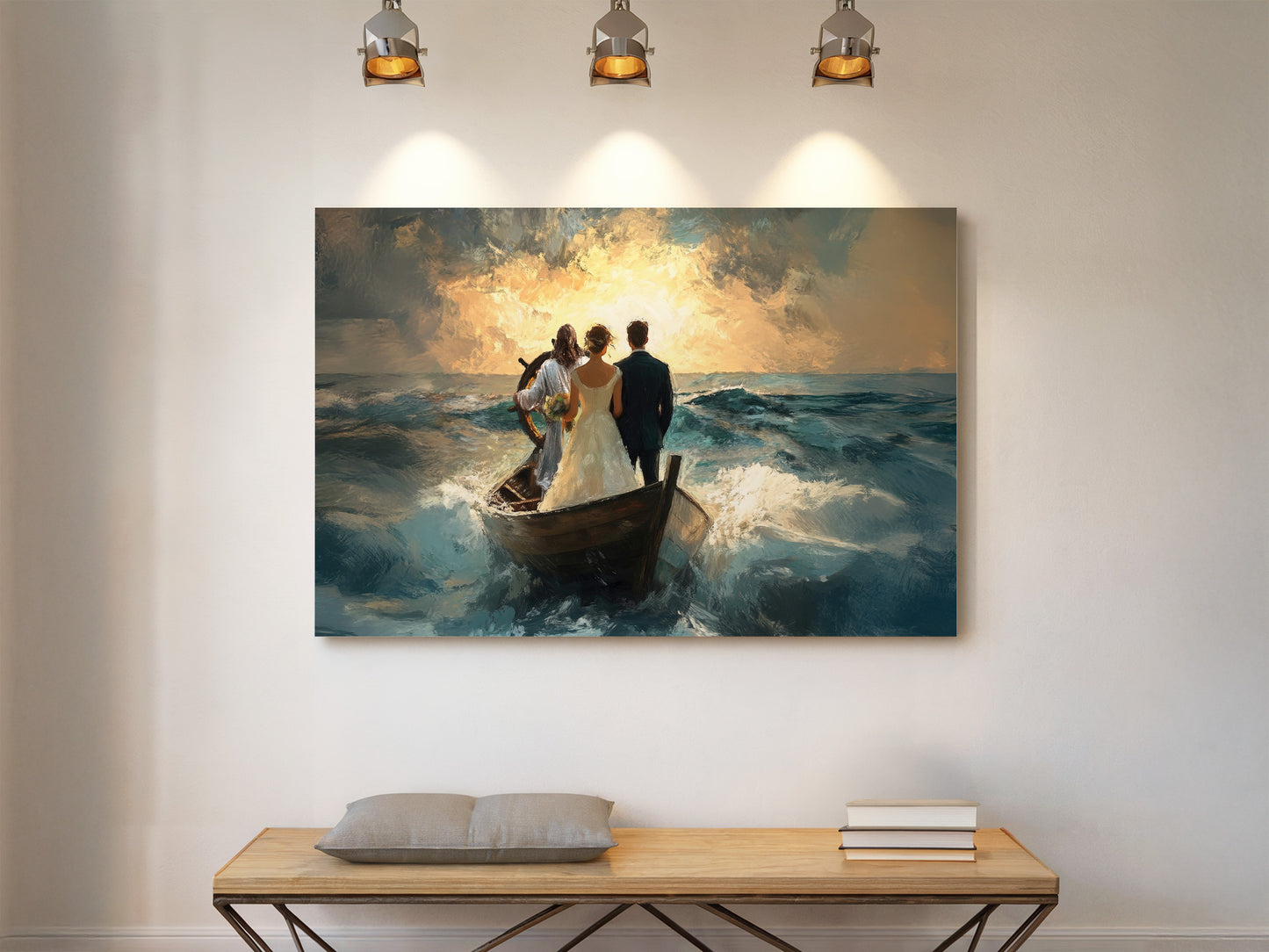 Guided by Him | Canvas Artwork