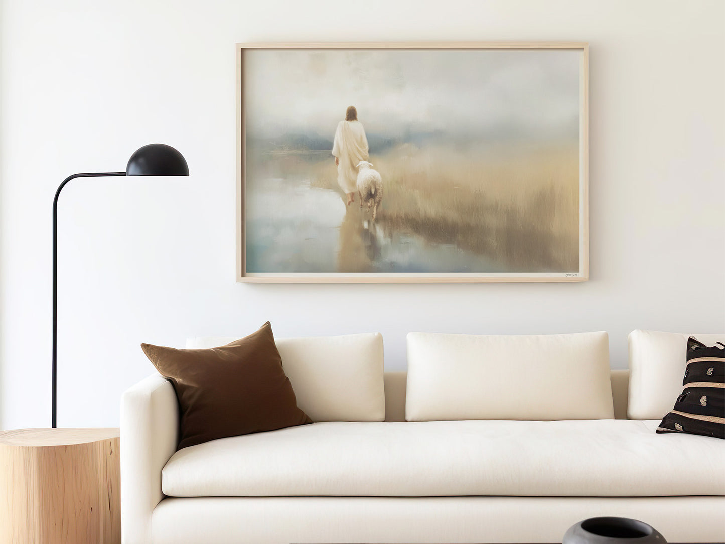 He Leaves the 99 #2 | Signed Handmade Art Print